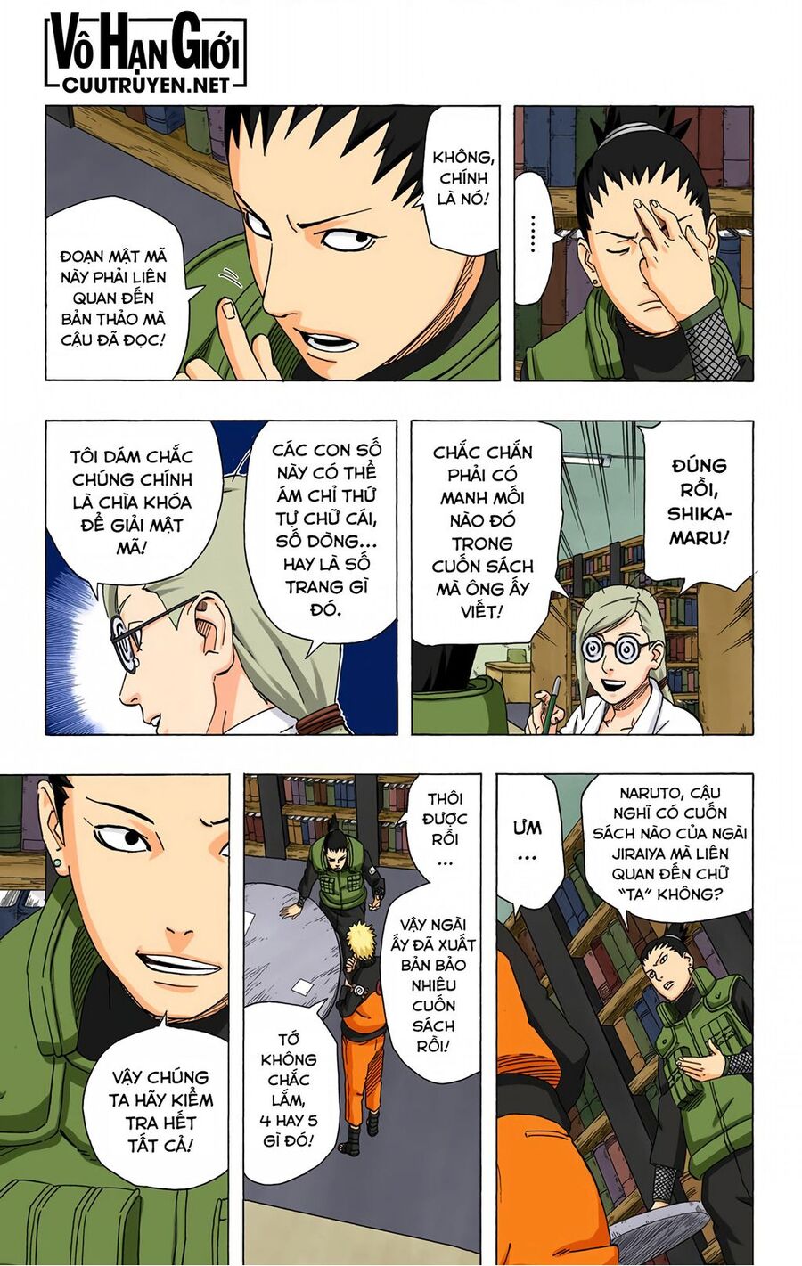 Naruto Full Màu Tập 407 trang 8