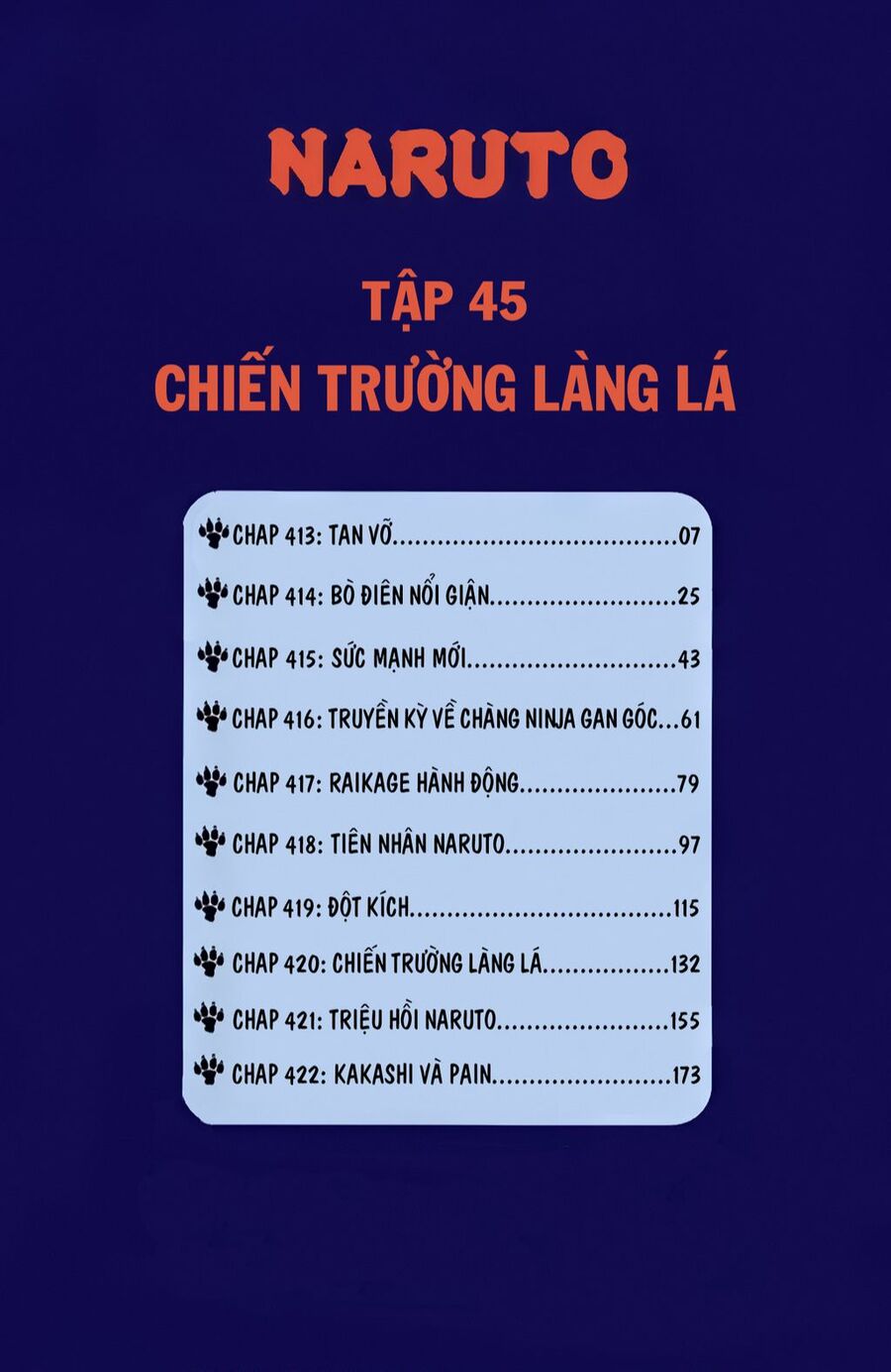 Naruto Full Màu Tập 413 trang 5