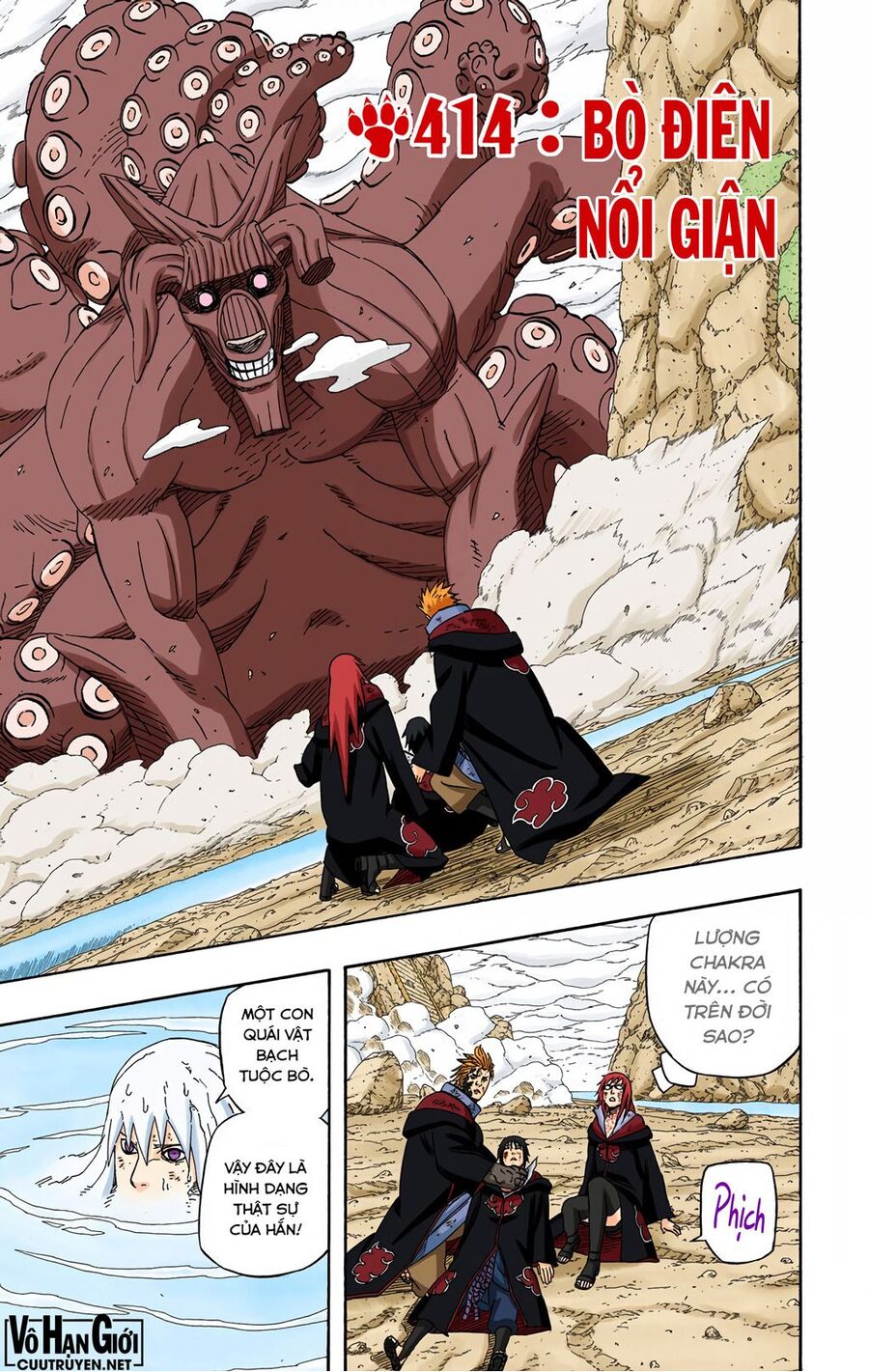 Naruto Full Màu Tập 414 trang 2