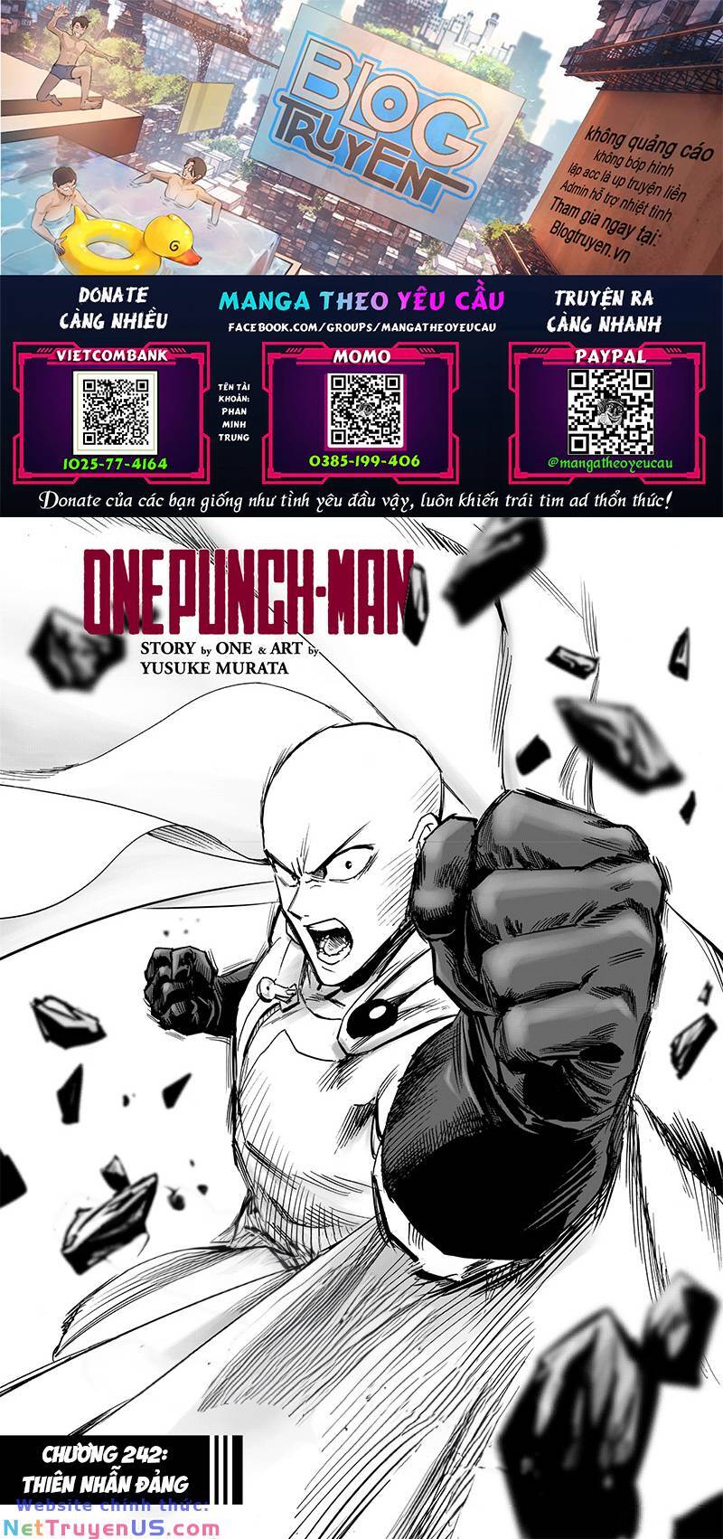 Onepunch Man Tập 242 trang 1