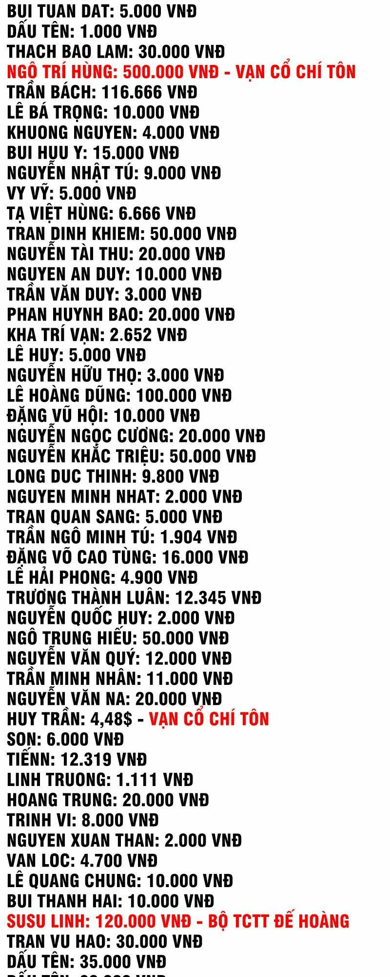 Vạn Cổ Chí Tôn Tập 109 trang 2