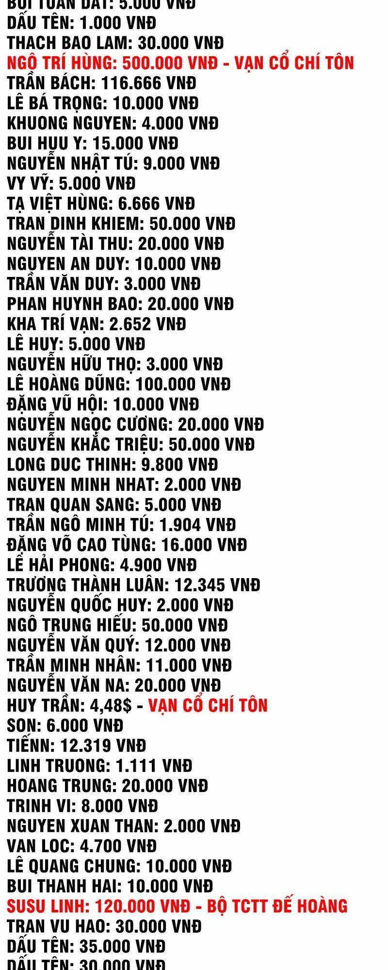 Vạn Cổ Chí Tôn Tập 111 trang 3