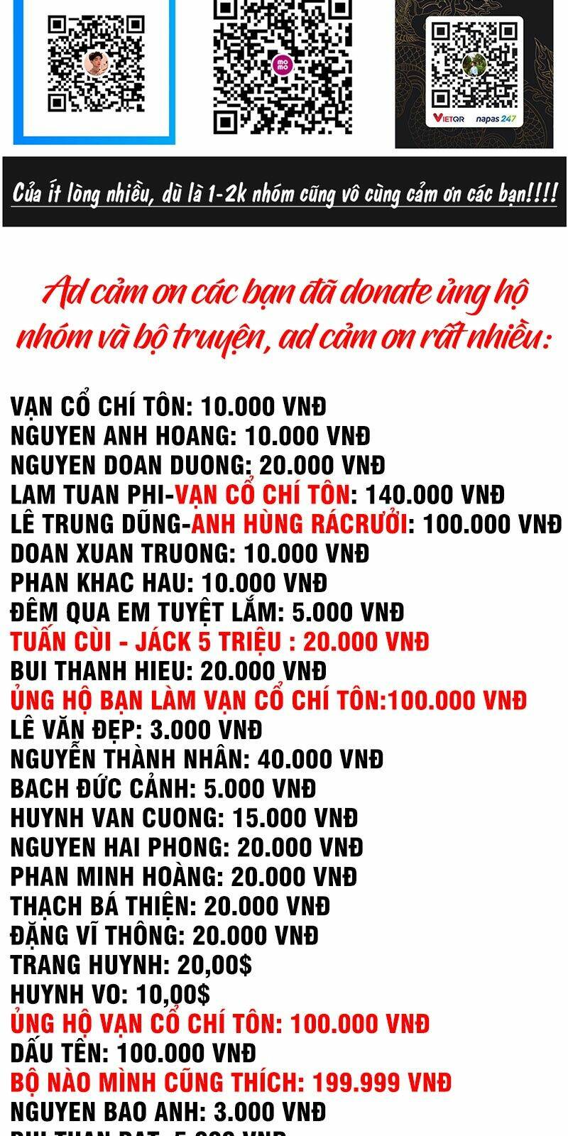 Vạn Cổ Chí Tôn Tập 112 trang 2