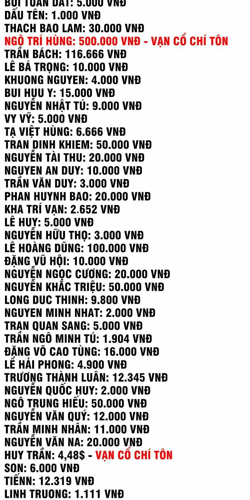 Vạn Cổ Chí Tôn Tập 112 trang 3