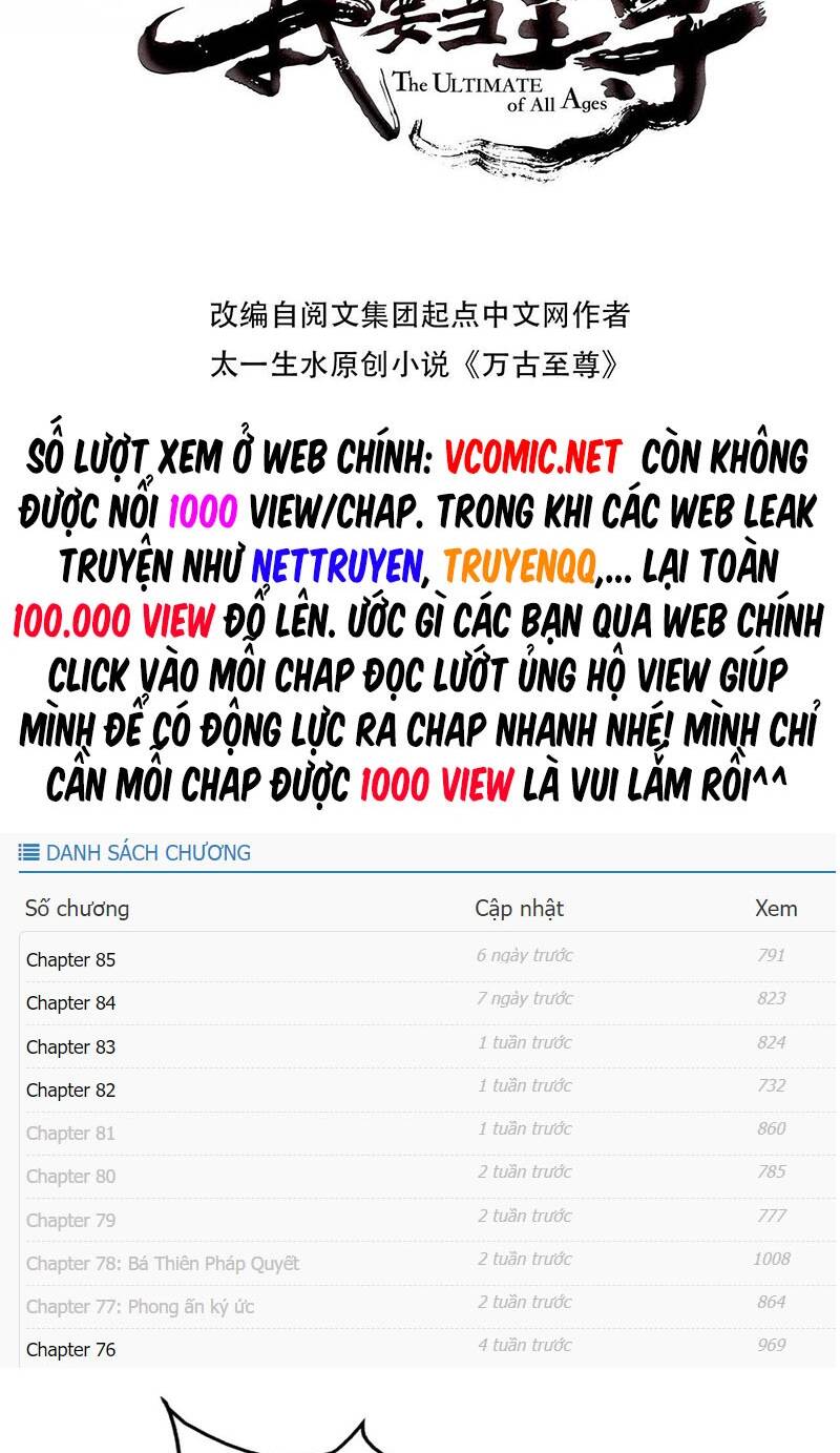 Vạn Cổ Chí Tôn Tập 154 trang 2
