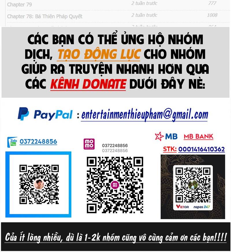 Vạn Cổ Chí Tôn Tập 187 trang 81