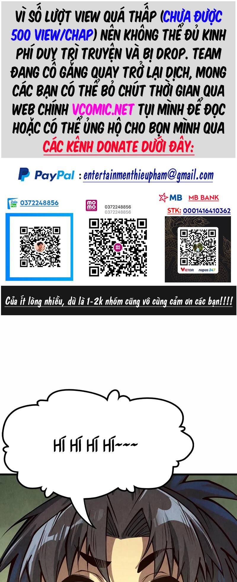 Vạn Cổ Chí Tôn Tập 192 trang 1