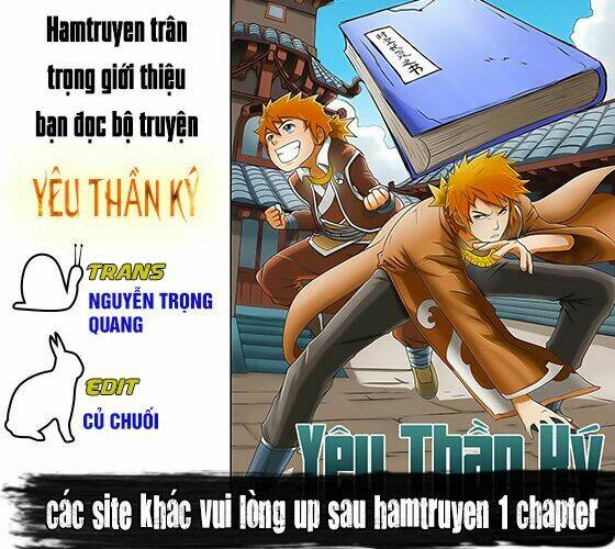 Yêu Thần Ký Tập 39 trang 1