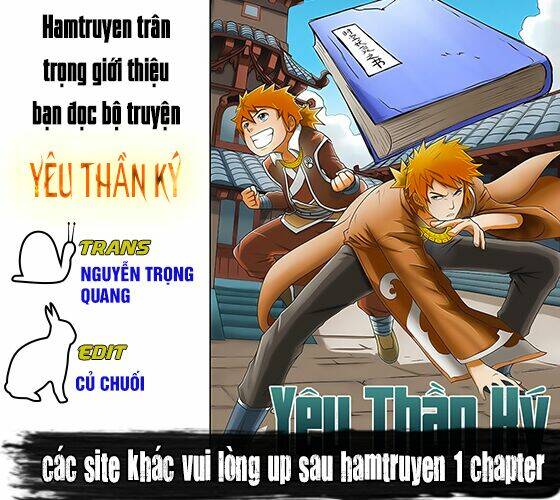 Yêu Thần Ký Tập 4 trang 1
