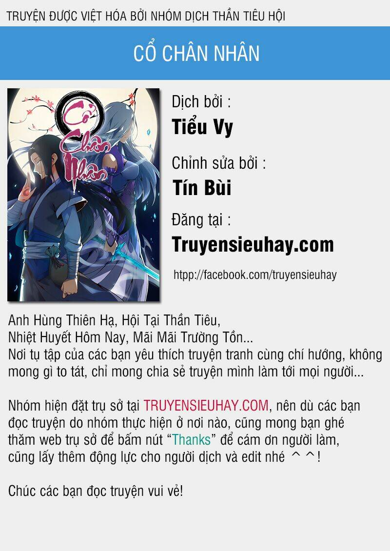 Cổ Chân Nhân Tập 2 trang 1