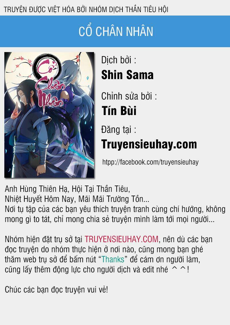 Cổ Chân Nhân Tập 32 trang 1
