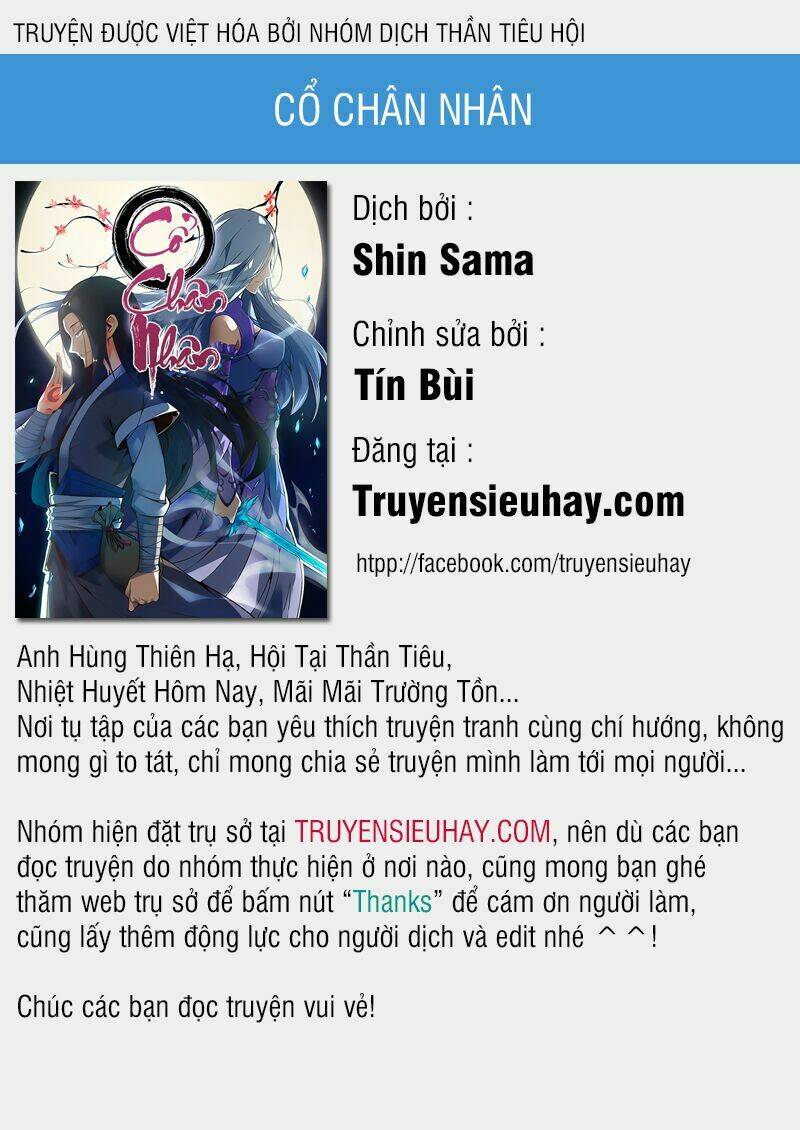 Cổ Chân Nhân Tập 6 trang 1