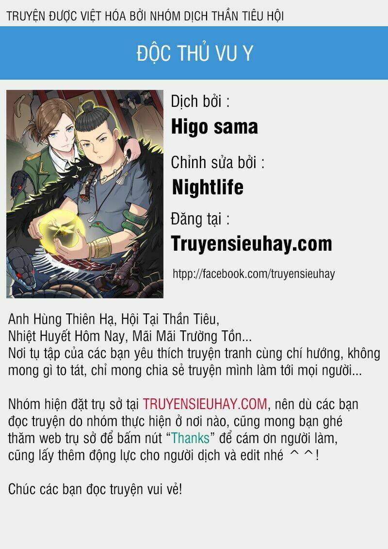Độc Thủ Vu Y Tập 39 trang 1