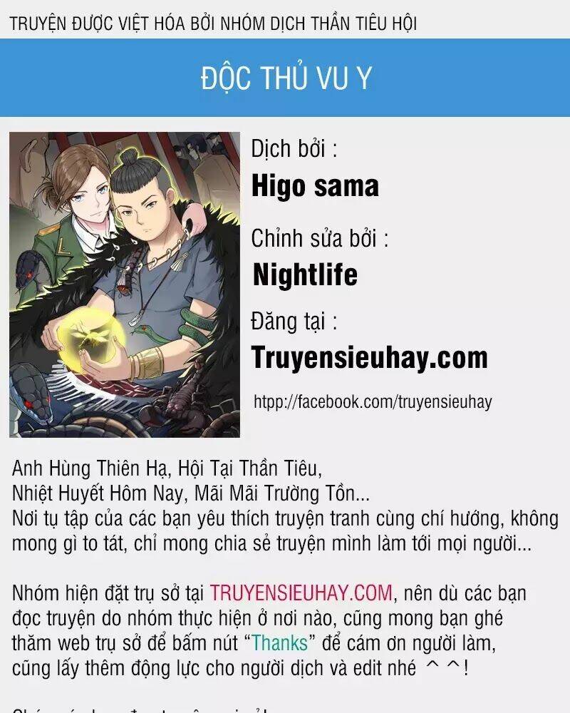 Độc Thủ Vu Y Tập 58 trang 1