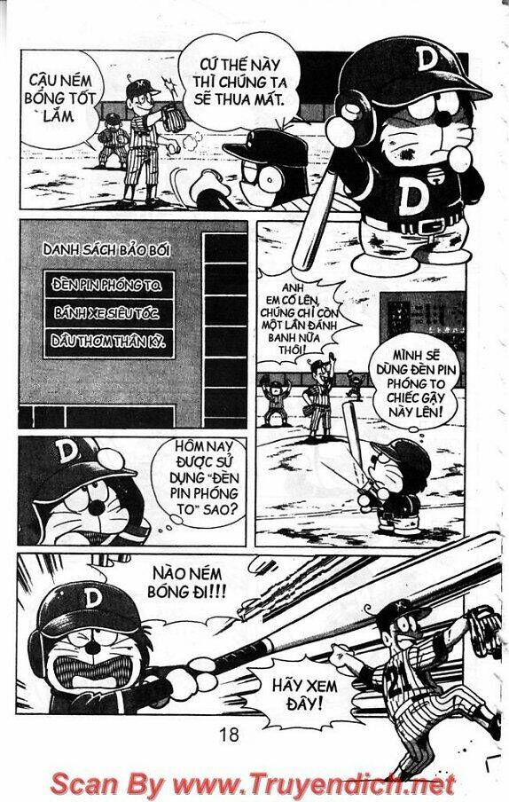 Doraemon Bóng Chày Tập 1 trang 14