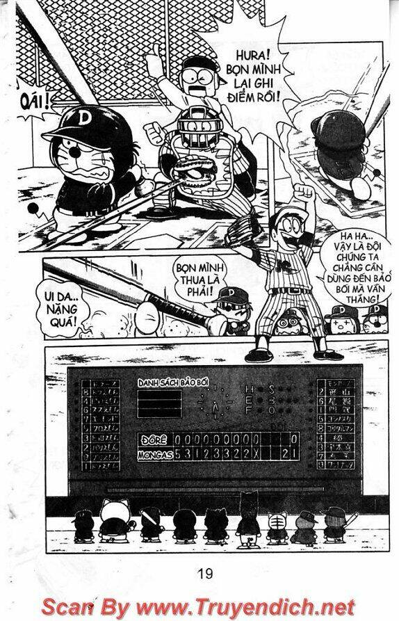 Doraemon Bóng Chày Tập 1 trang 15