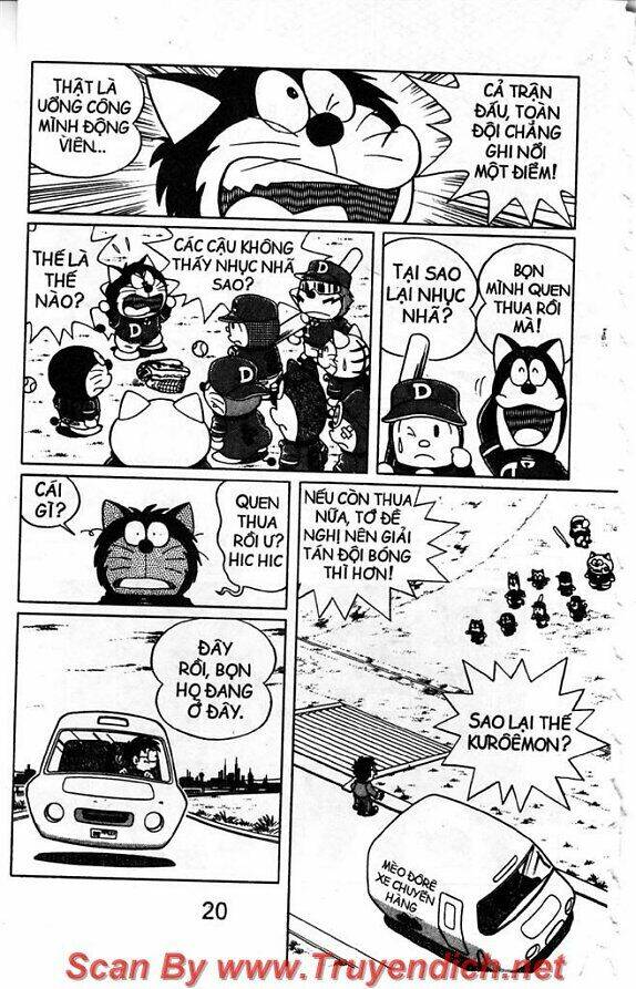 Doraemon Bóng Chày Tập 1 trang 16