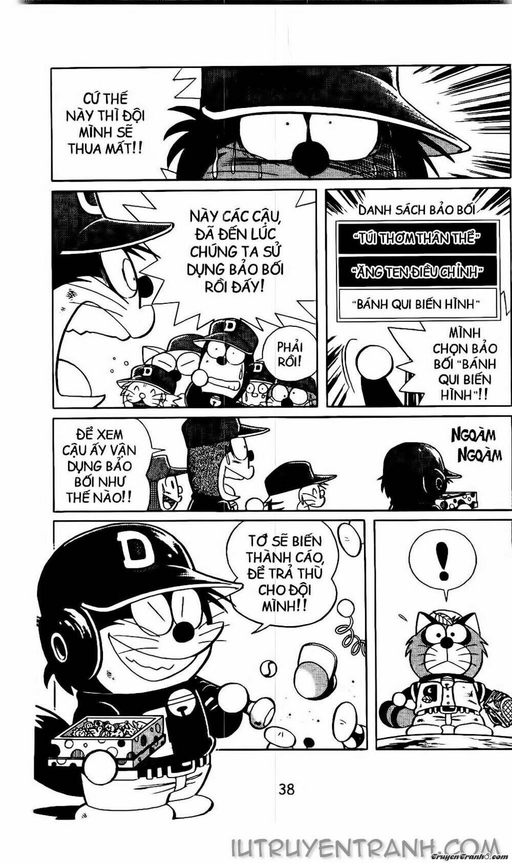 Doraemon Bóng Chày Tập 10 trang 8