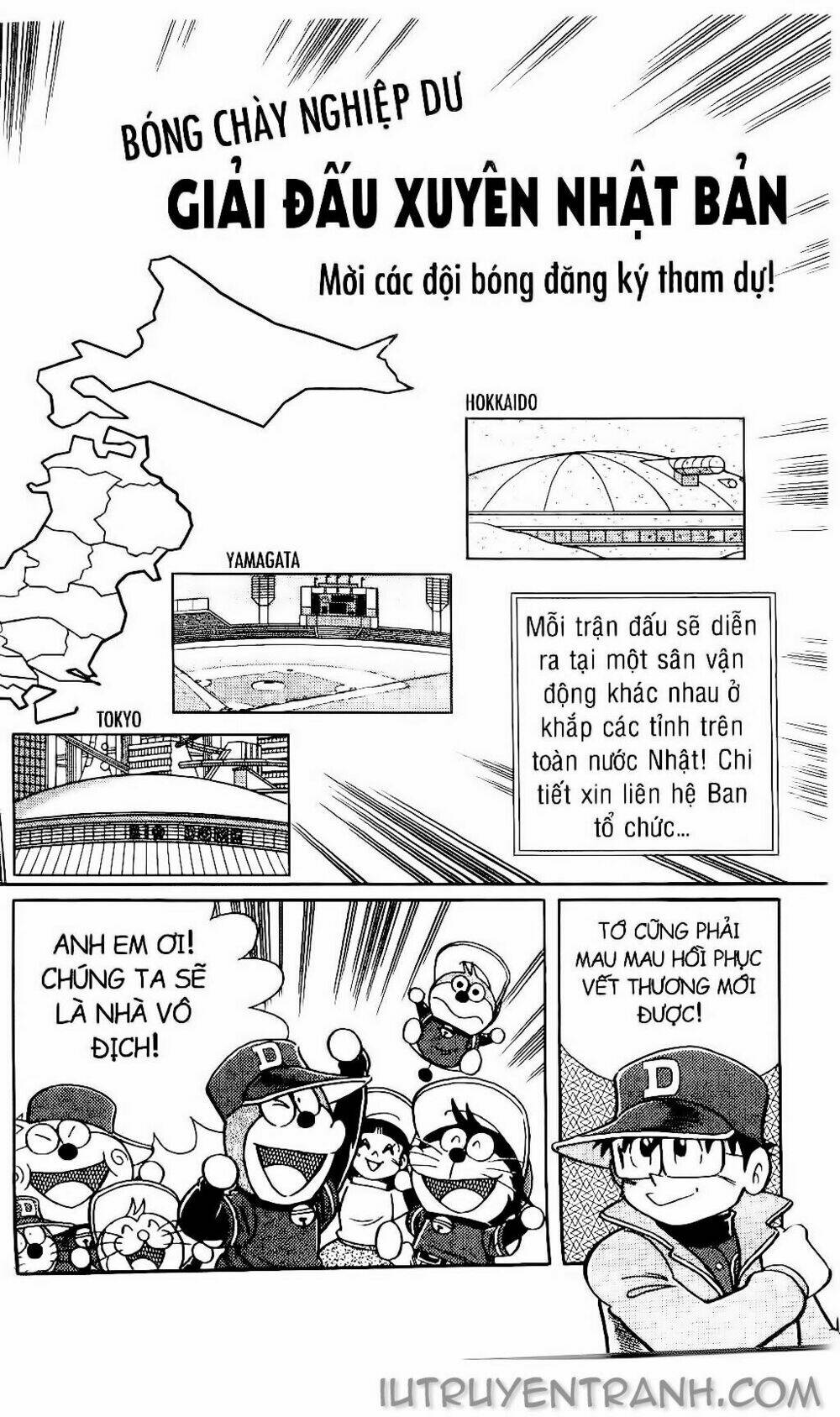 Doraemon Bóng Chày Tập 101 trang 21