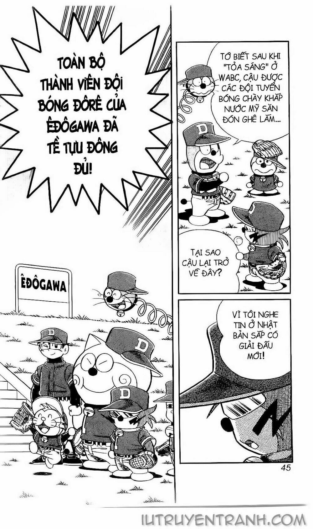 Doraemon Bóng Chày Tập 102 trang 5