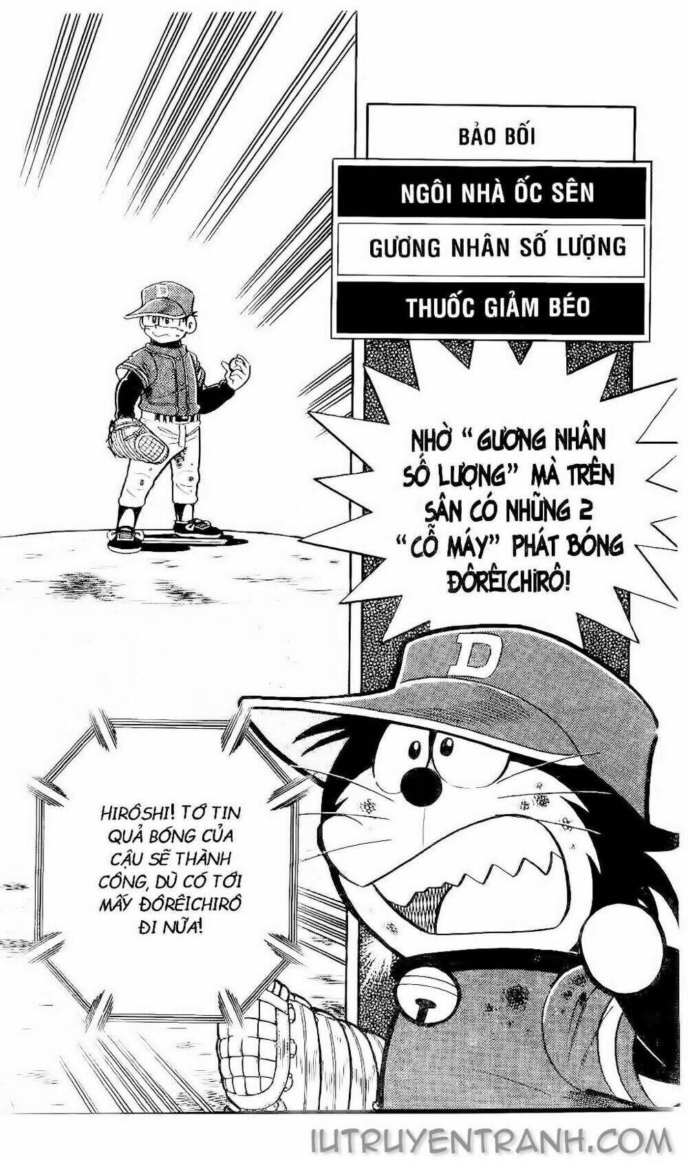 Doraemon Bóng Chày Tập 105 trang 5