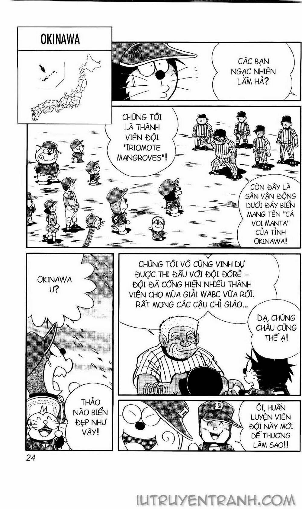 Doraemon Bóng Chày Tập 106 trang 21