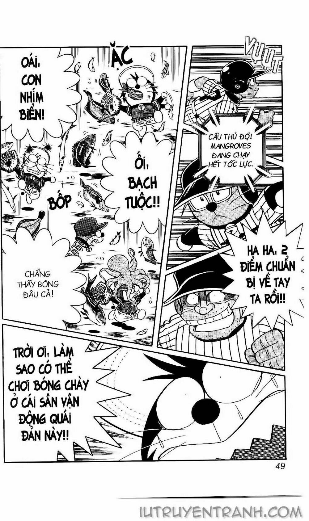 Doraemon Bóng Chày Tập 107 trang 9