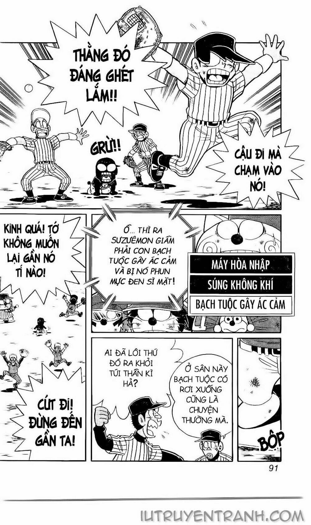 Doraemon Bóng Chày Tập 108 trang 17