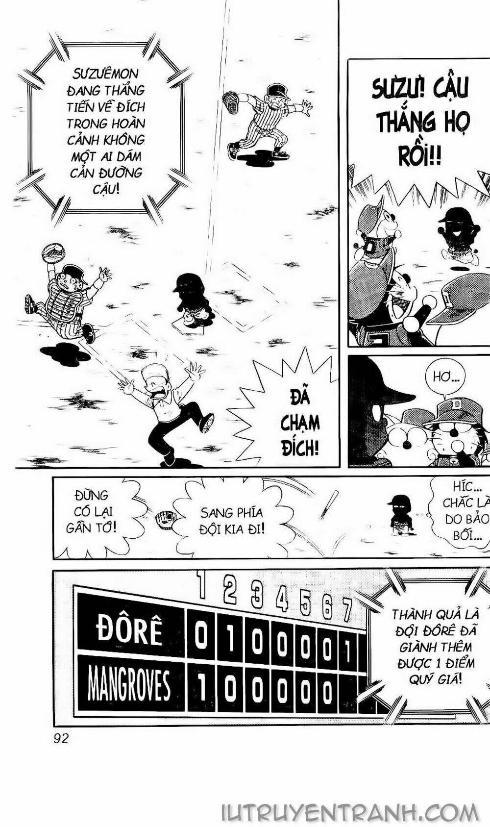 Doraemon Bóng Chày Tập 108 trang 18