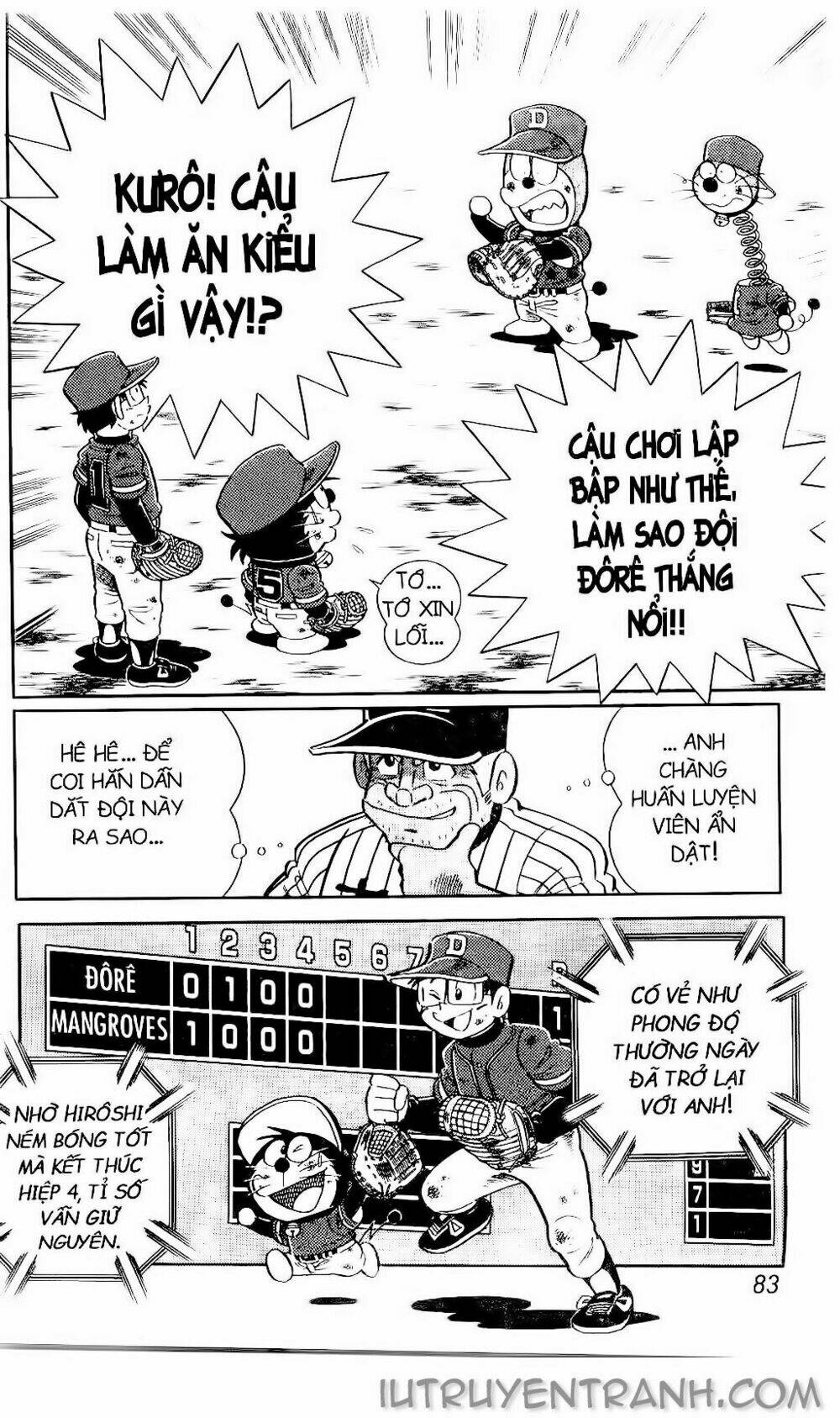 Doraemon Bóng Chày Tập 108 trang 9