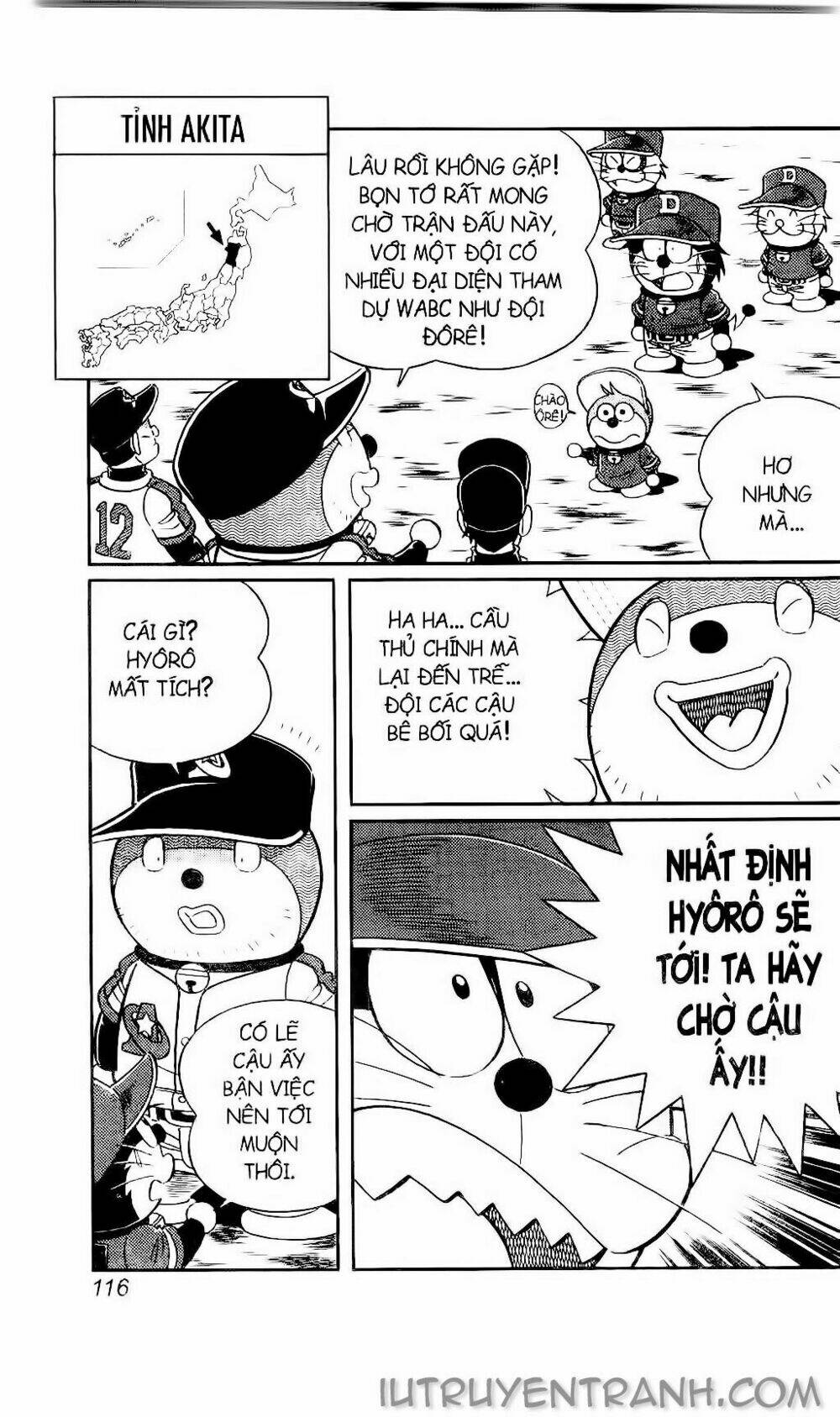 Doraemon Bóng Chày Tập 109 trang 6