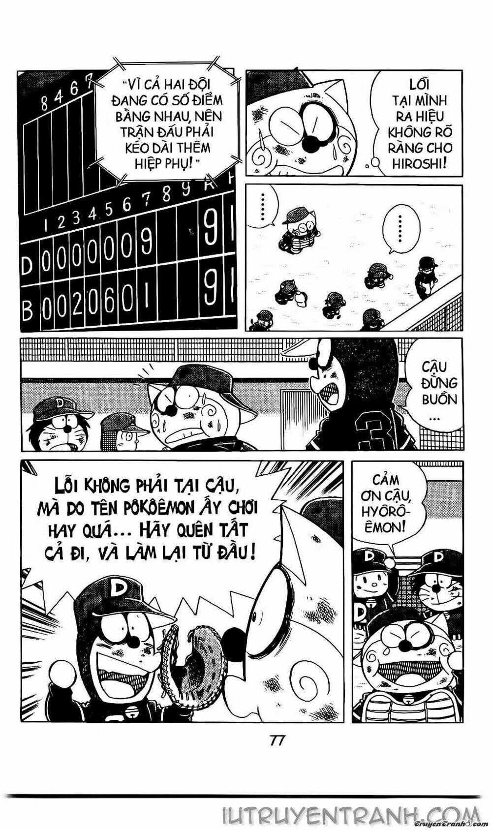 Doraemon Bóng Chày Tập 11 trang 21