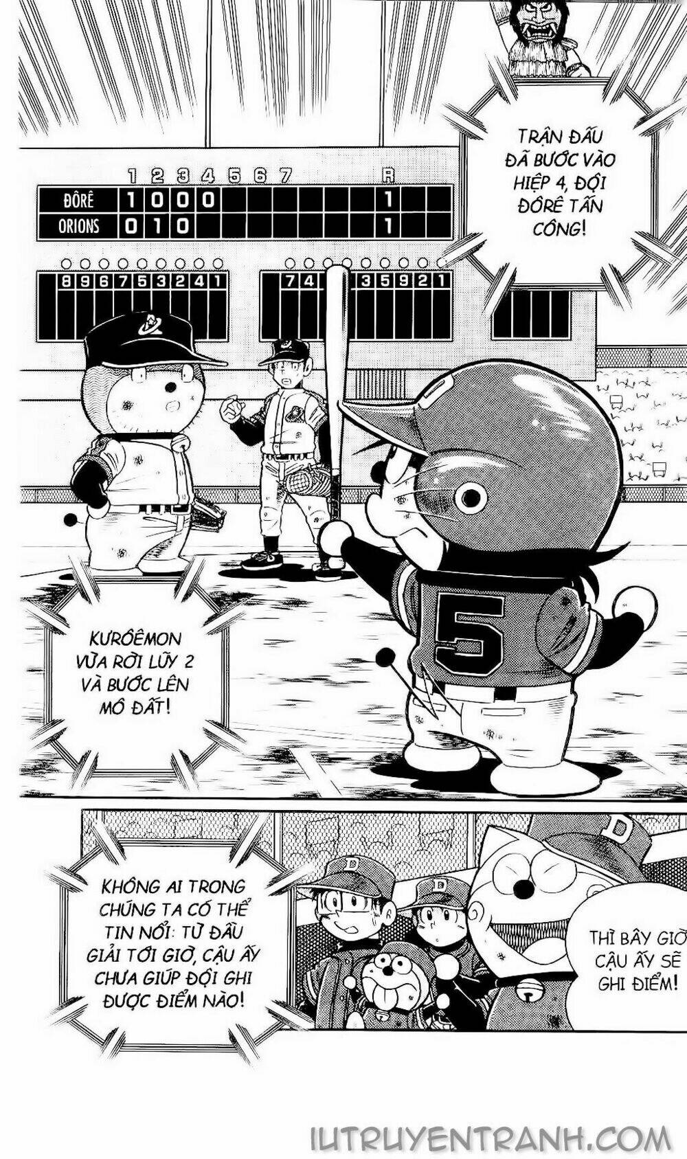 Doraemon Bóng Chày Tập 110 trang 12