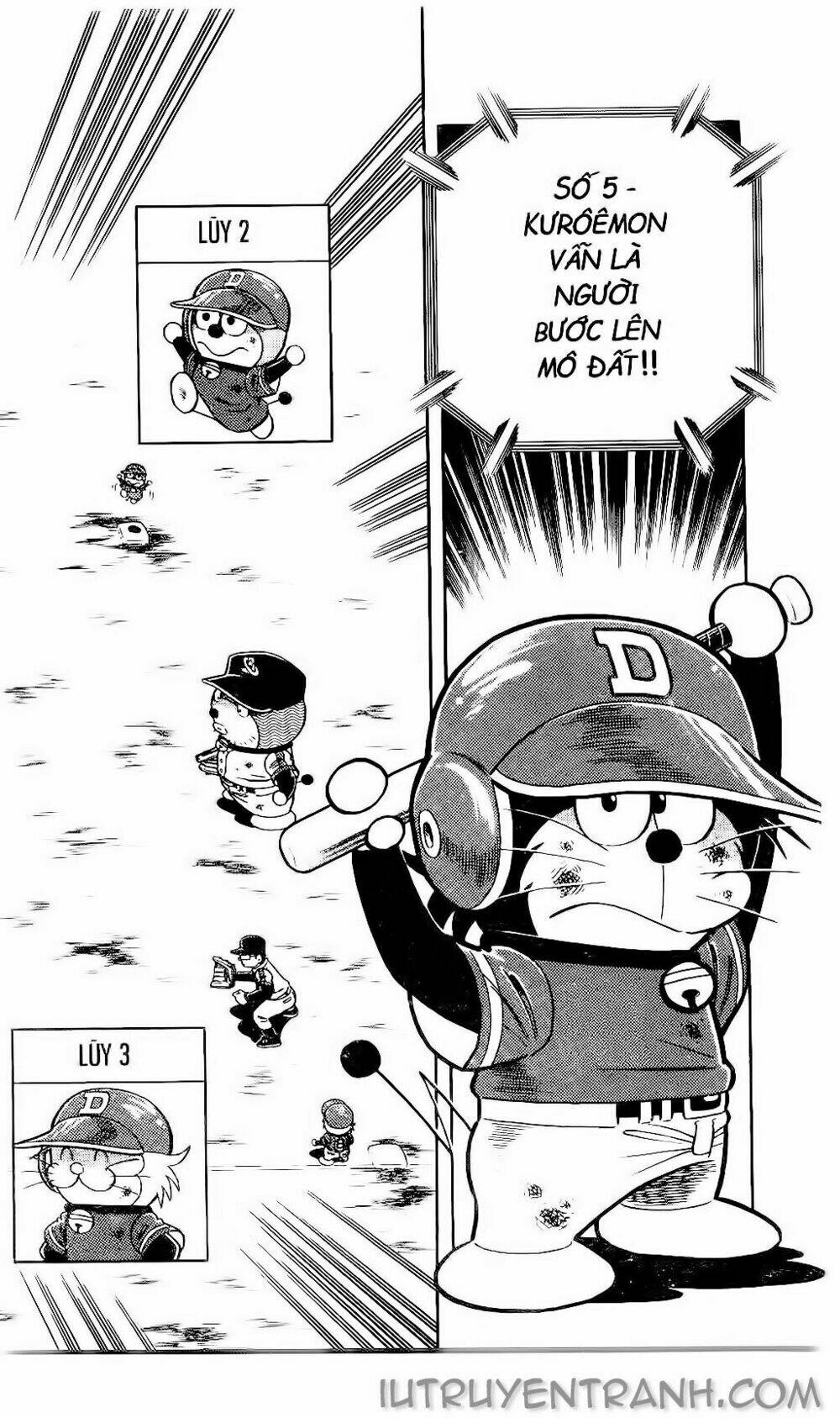 Doraemon Bóng Chày Tập 110 trang 35