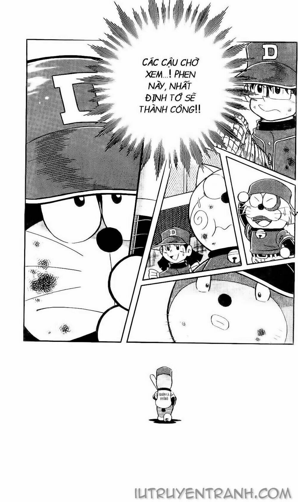 Doraemon Bóng Chày Tập 110 trang 36