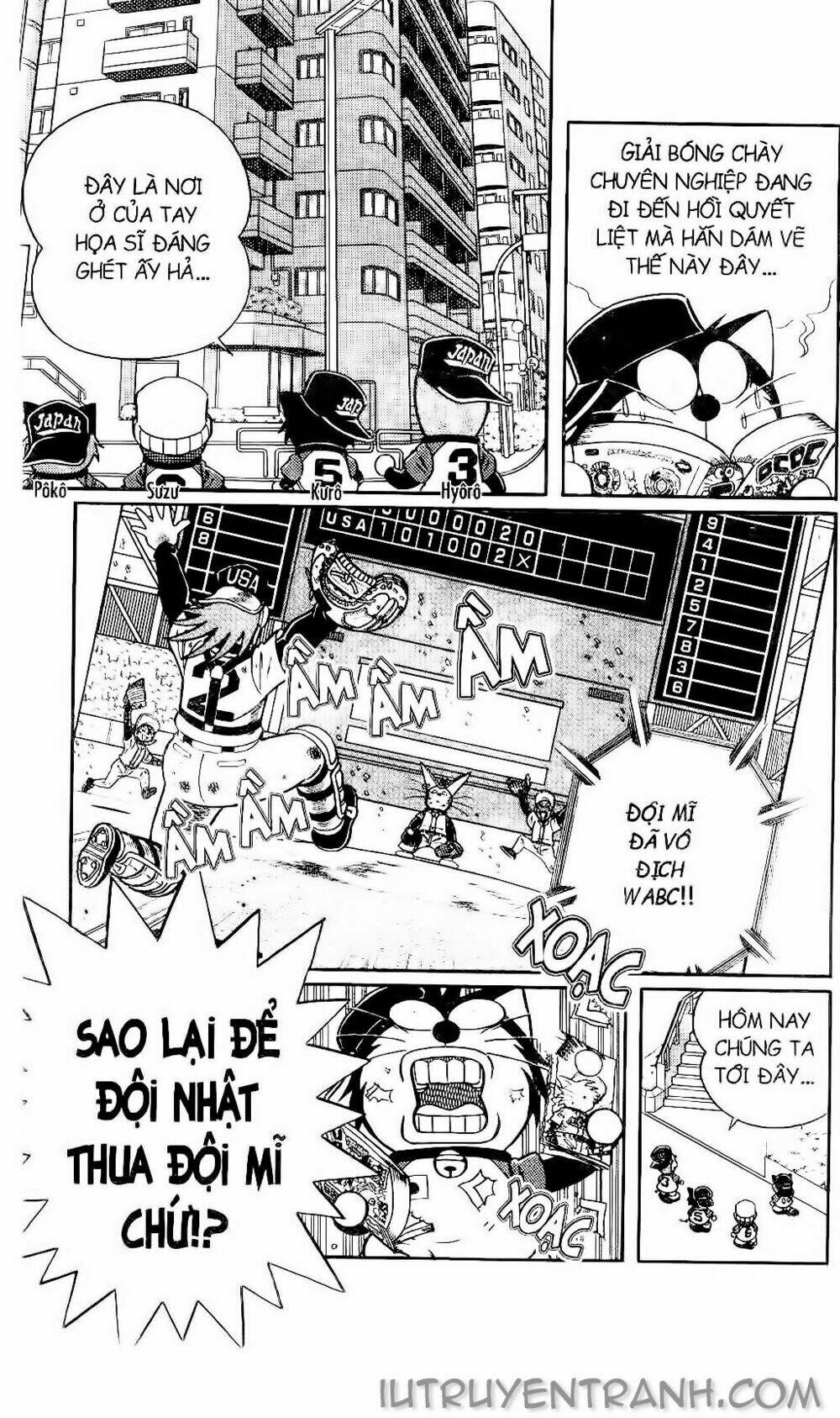 Doraemon Bóng Chày Tập 110 trang 38