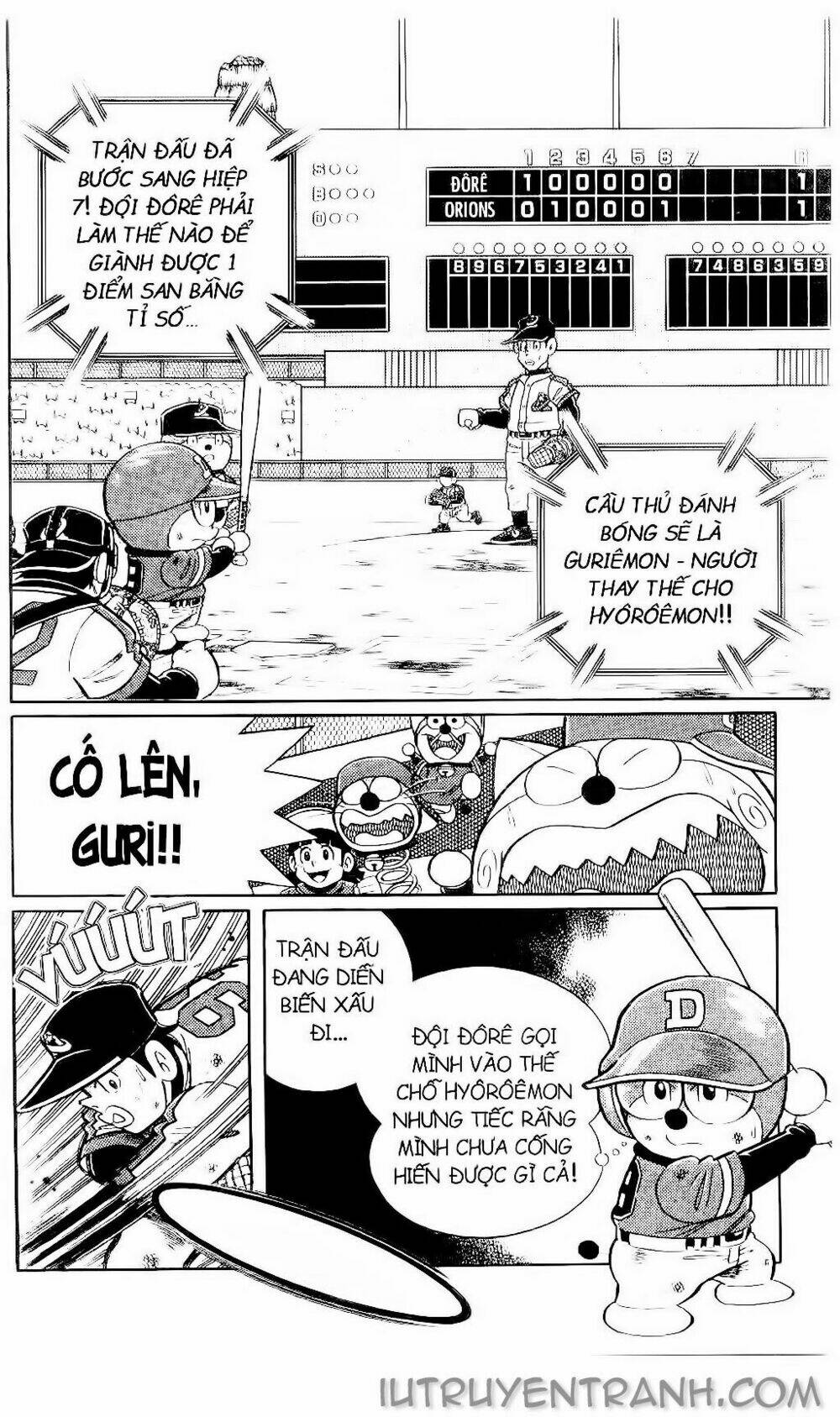 Doraemon Bóng Chày Tập 111 trang 14