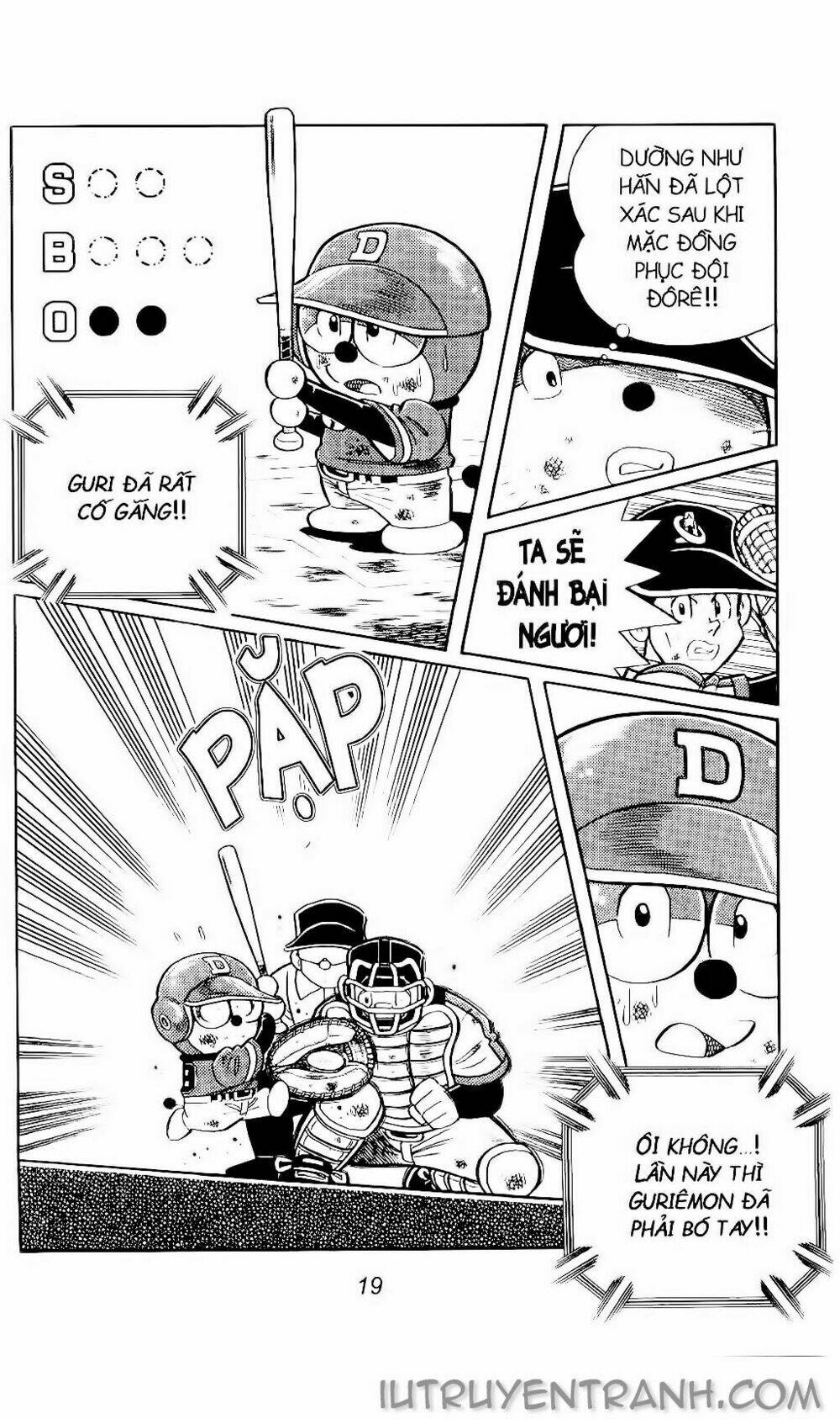 Doraemon Bóng Chày Tập 111 trang 16