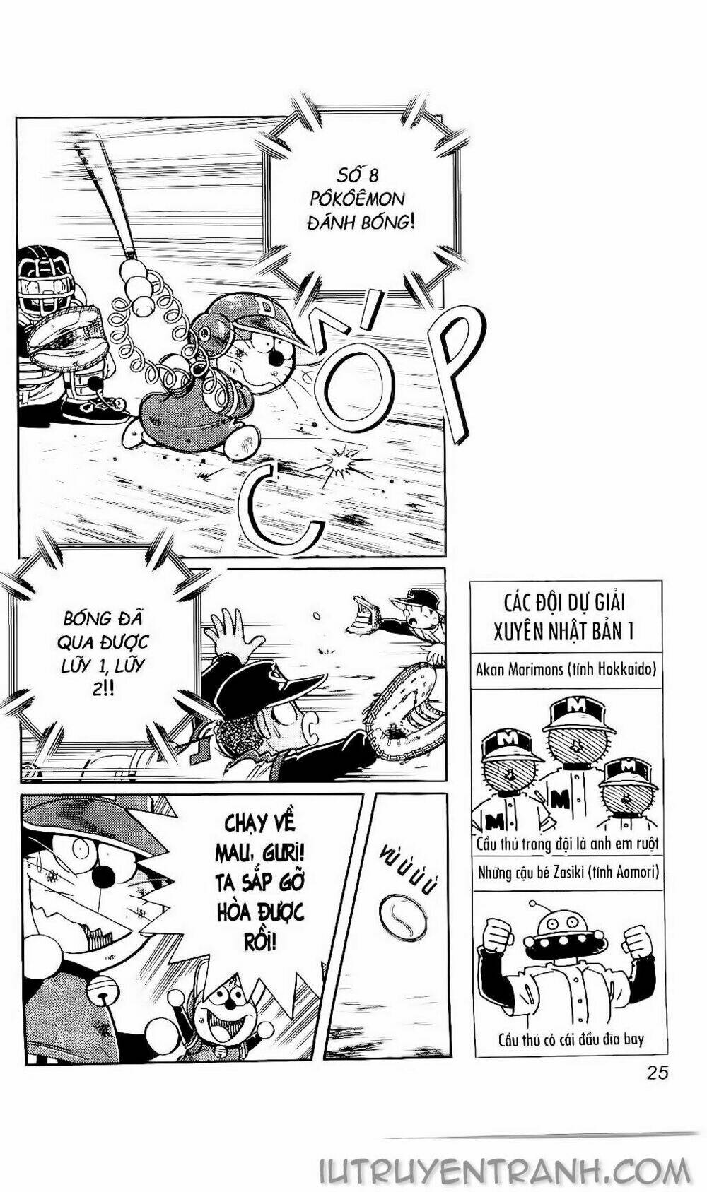 Doraemon Bóng Chày Tập 111 trang 22