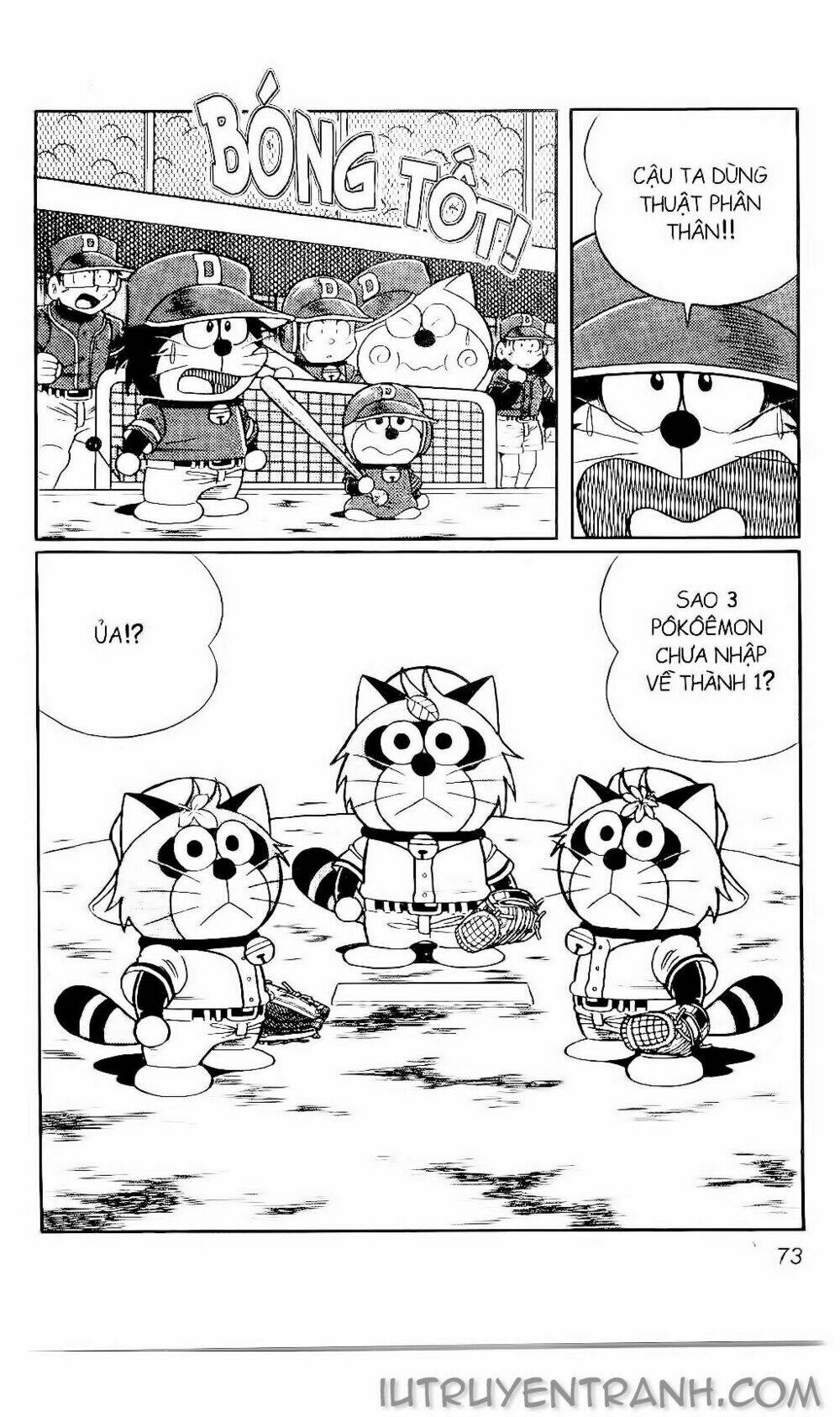 Doraemon Bóng Chày Tập 112 trang 37