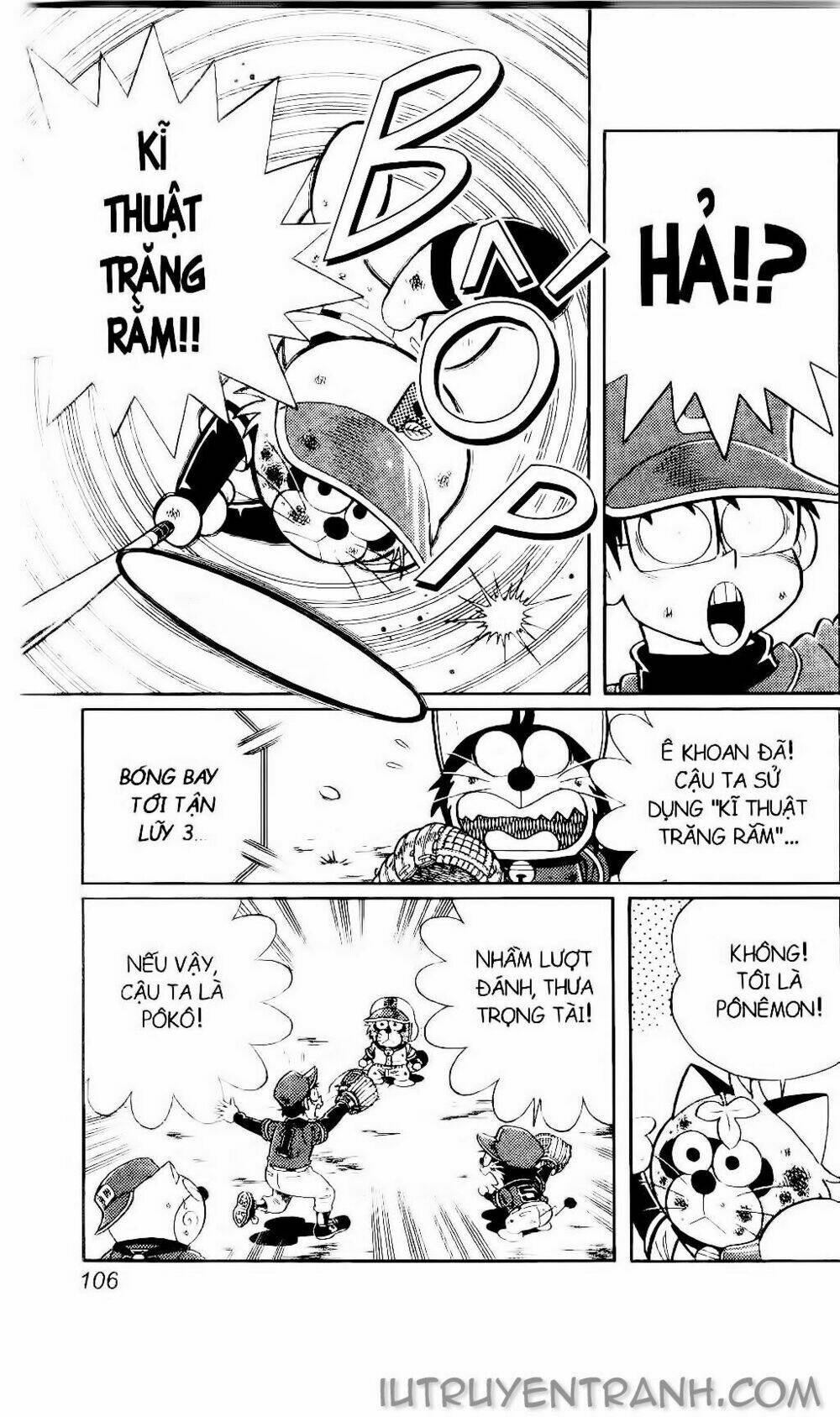 Doraemon Bóng Chày Tập 113 trang 34