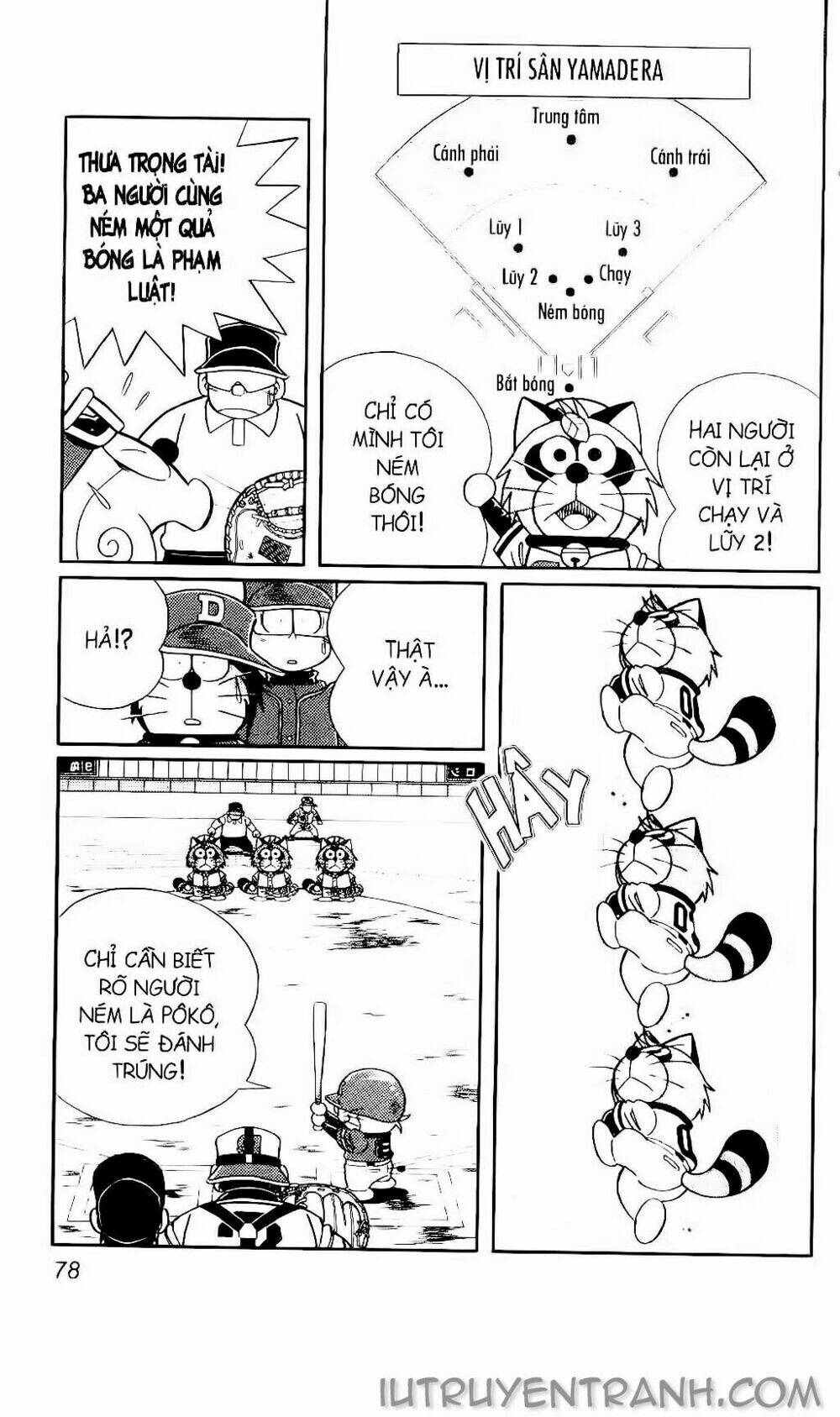 Doraemon Bóng Chày Tập 113 trang 6