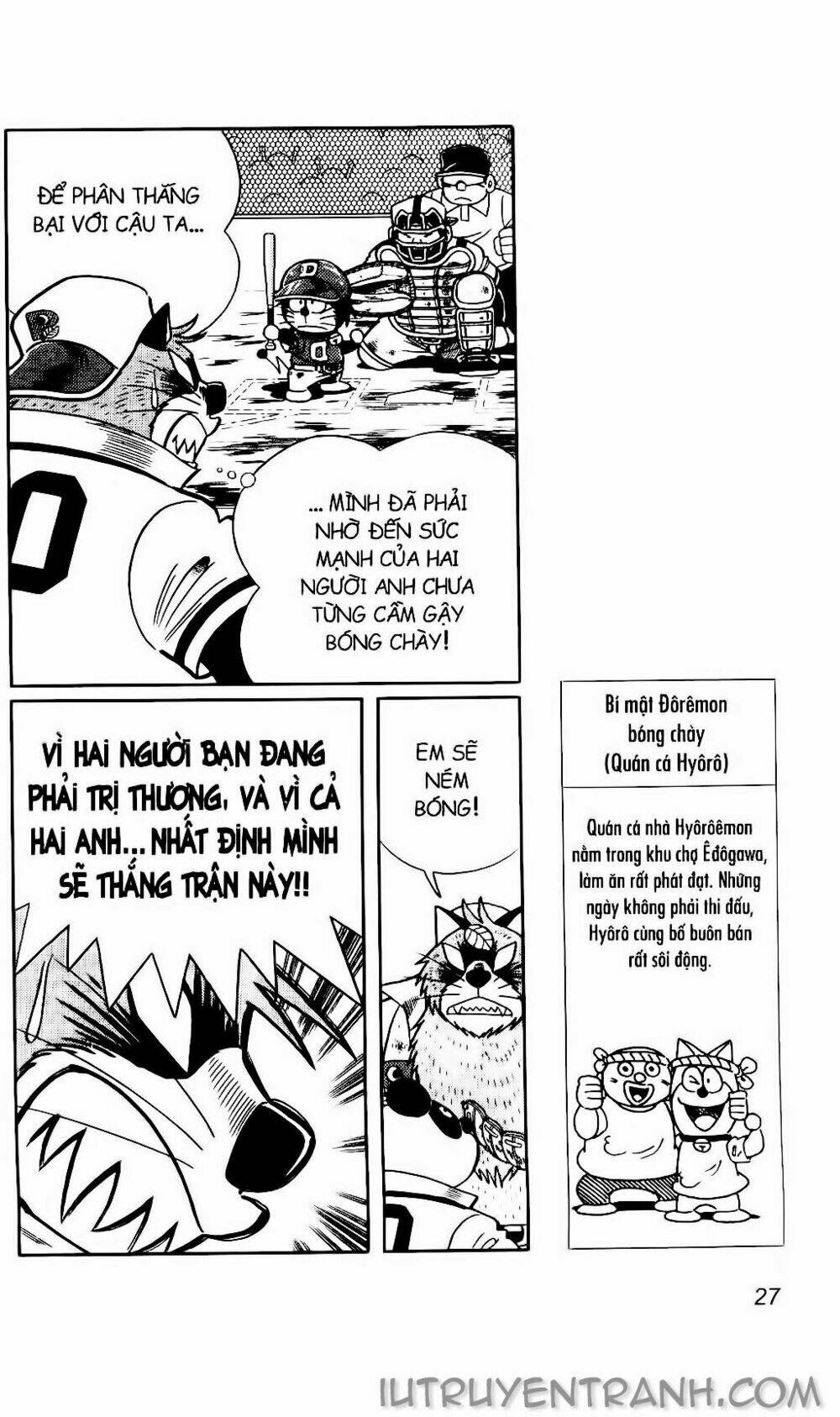Doraemon Bóng Chày Tập 117 trang 24