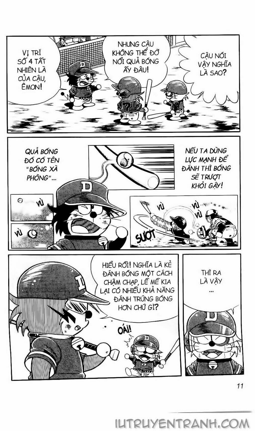 Doraemon Bóng Chày Tập 117 trang 8