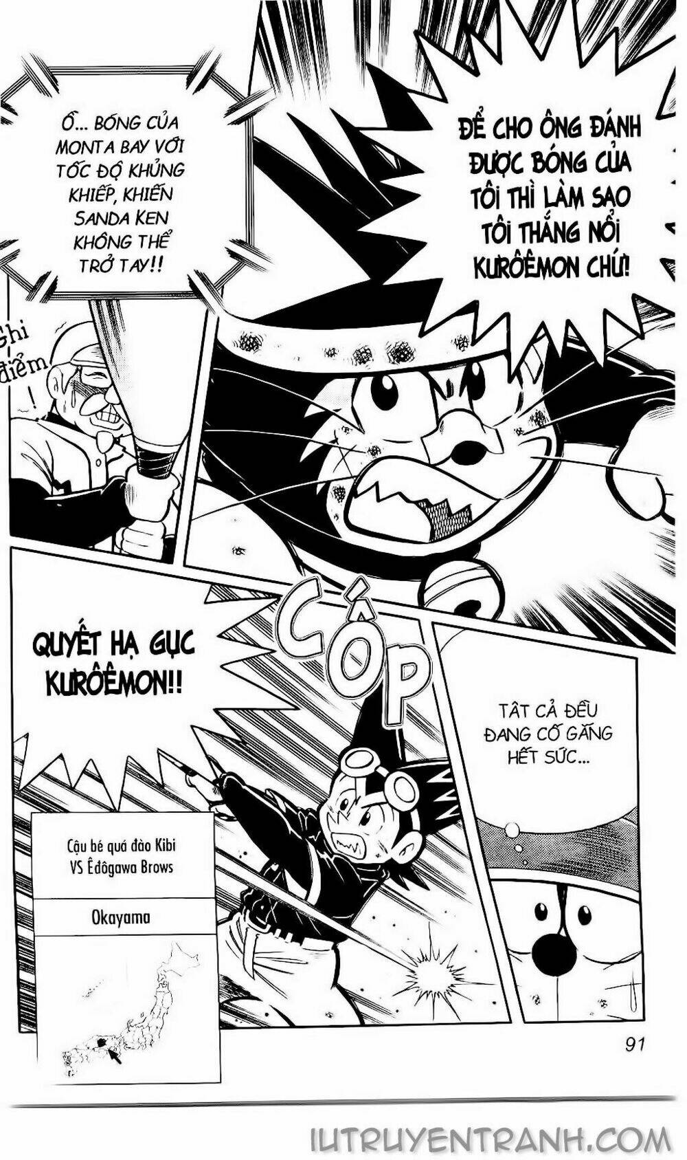 Doraemon Bóng Chày Tập 119 trang 23