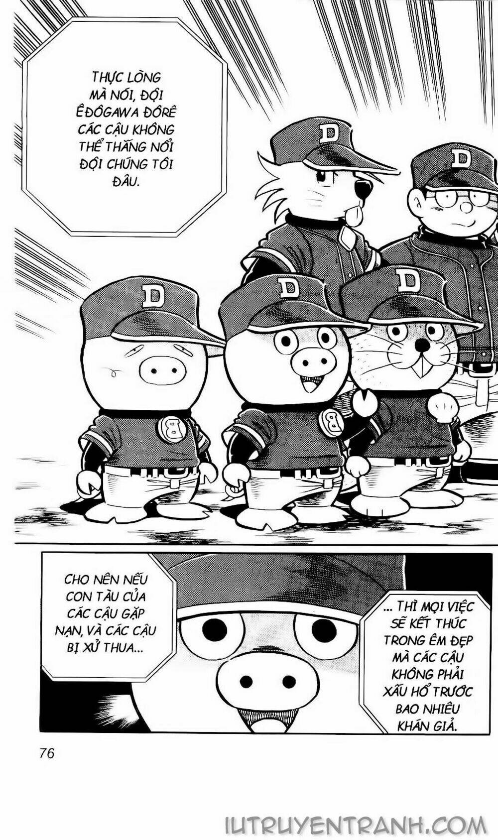 Doraemon Bóng Chày Tập 119 trang 8