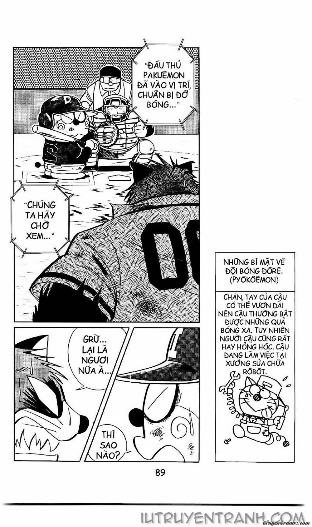 Doraemon Bóng Chày Tập 12 trang 10