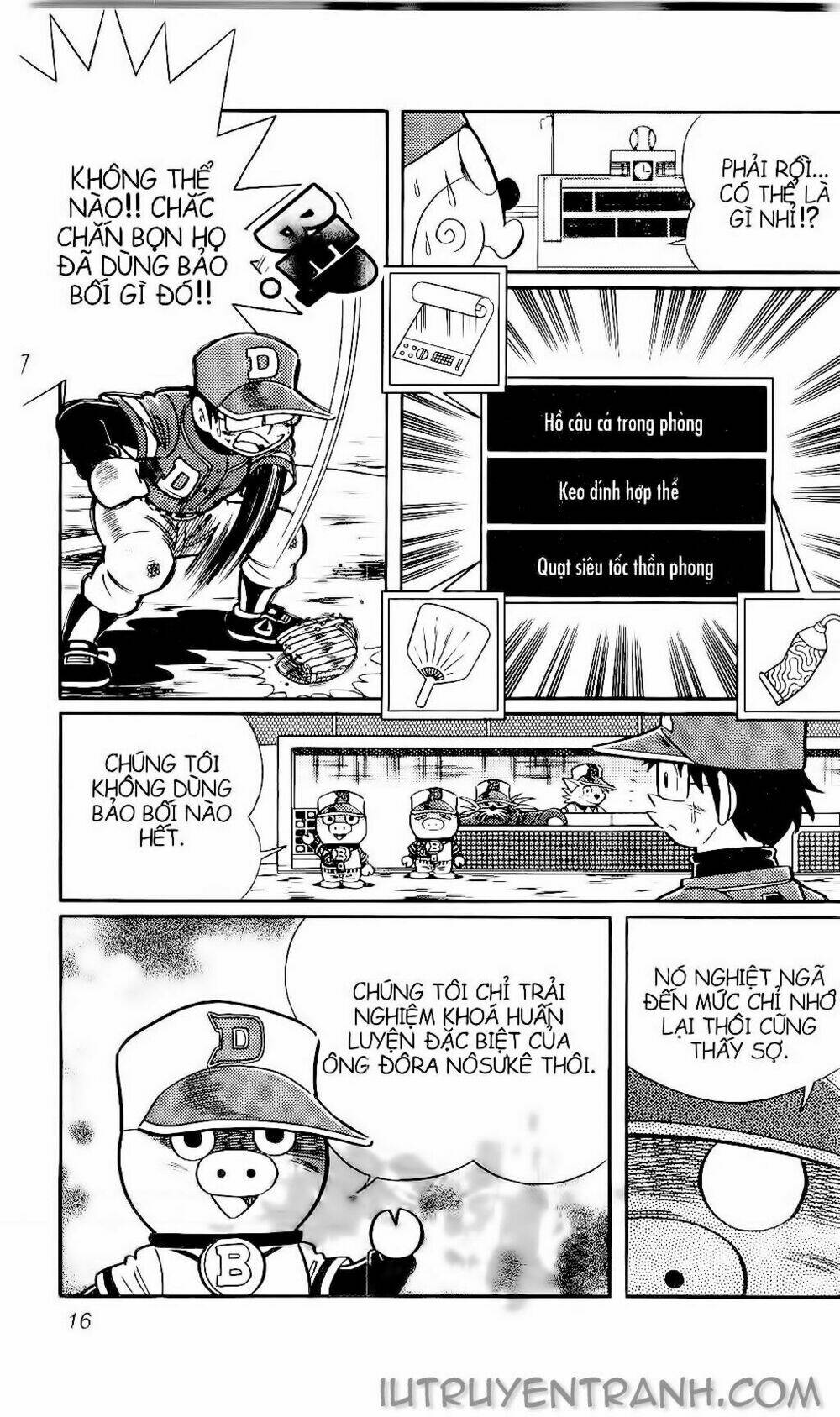 Doraemon Bóng Chày Tập 124 trang 13