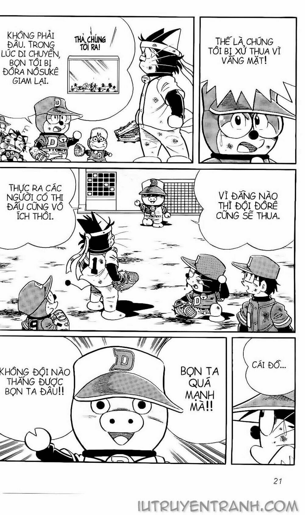 Doraemon Bóng Chày Tập 124 trang 18