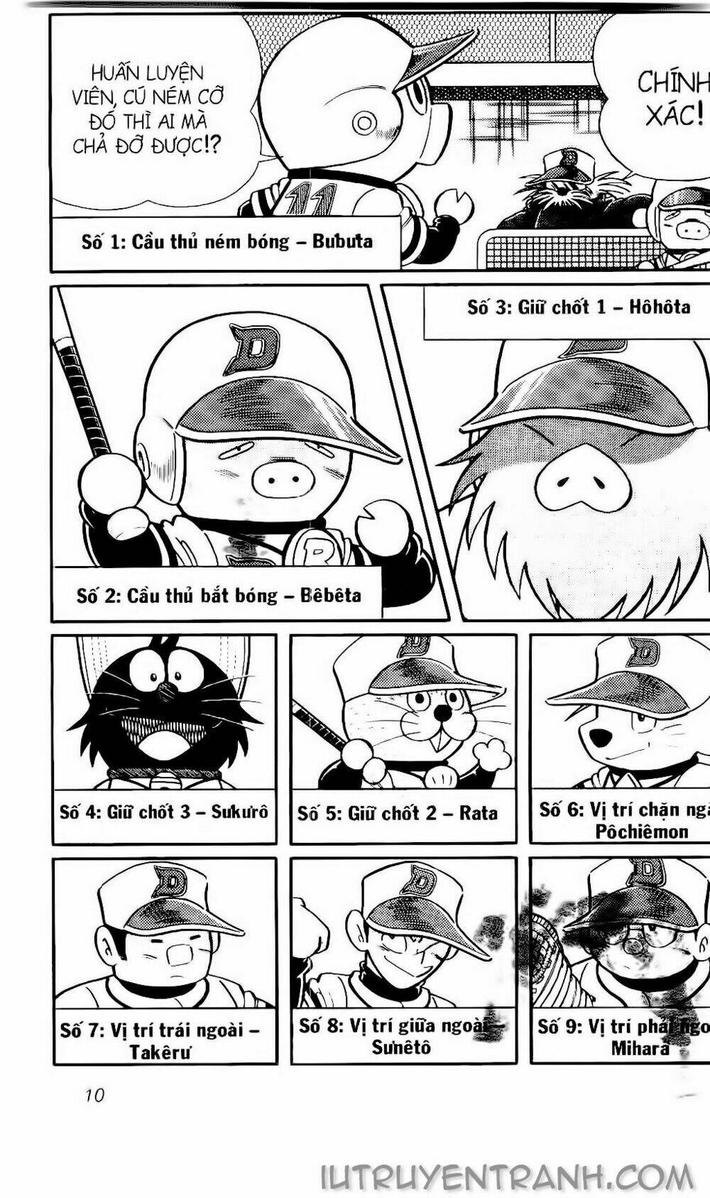 Doraemon Bóng Chày Tập 124 trang 7